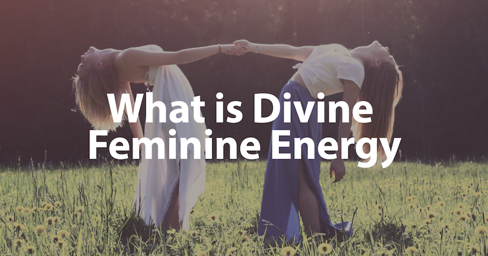 Divine Feminine Header Image with Two Women Connected