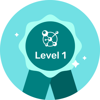 Level 1 Badge on Course Info Page