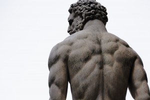 Muscles of a Statue Back