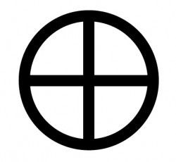 Solar Cross Spiritual Protection Symbol