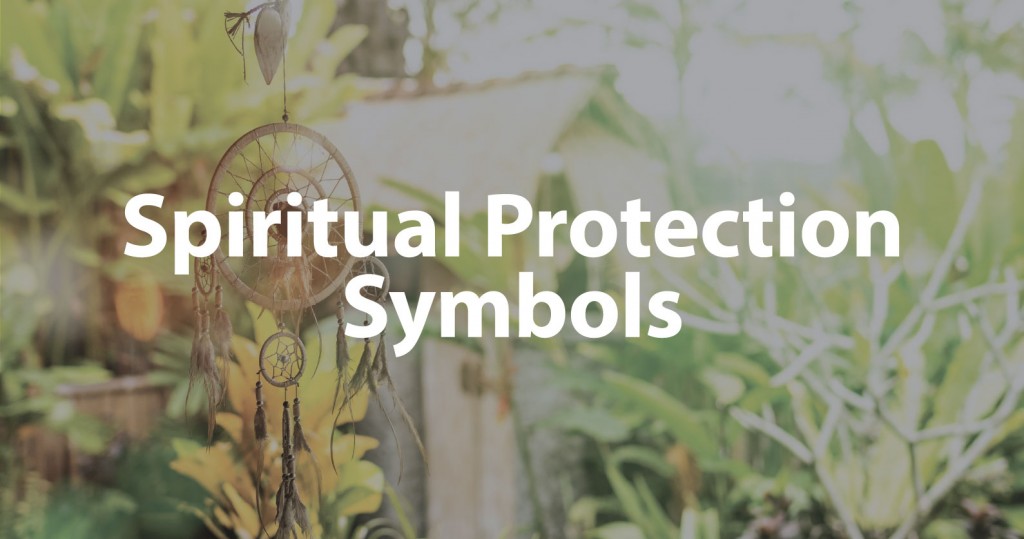 Spiritual Protection Symbols Blog Post Header Image of a Dream Catcher