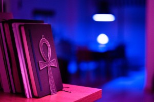 Bright Book End of an Ankh
