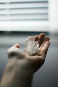 Lover of Nature Crystal in Palm