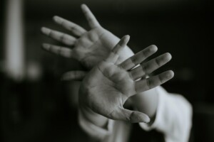 Hands Covering Camera View