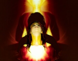 Person and Throat Chakra