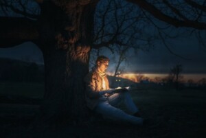 Reading in the Night