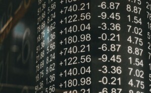Curving Screen with Numbers