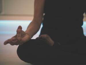 Hands of a Meditating Person