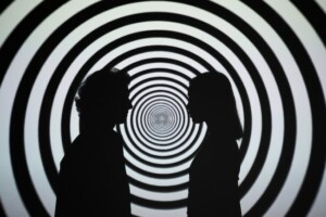 Two People Hypnotized