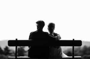 Old Couple on a Bench
