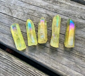Sunshine Aura Quartz