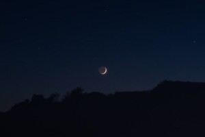 A New Moon at Dusk