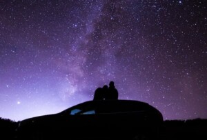 Looking at Stars from a Car Roof