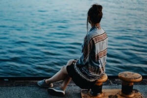 Empath Looking Out Over the Water