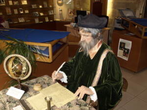 Nostradamus at a Desk