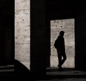 Human Shadow Walking