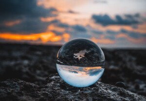 Seeing Earth Through a Glass Ball