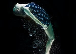 A Person Floating in the Afterlife