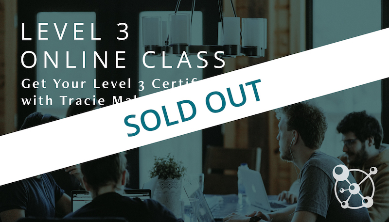 Tracie Mahan Level 3 Sold Out