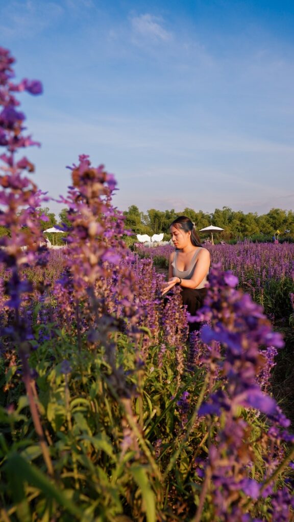 Picking Flowers in Thailand