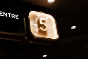 555 Angel Number Subway Sign